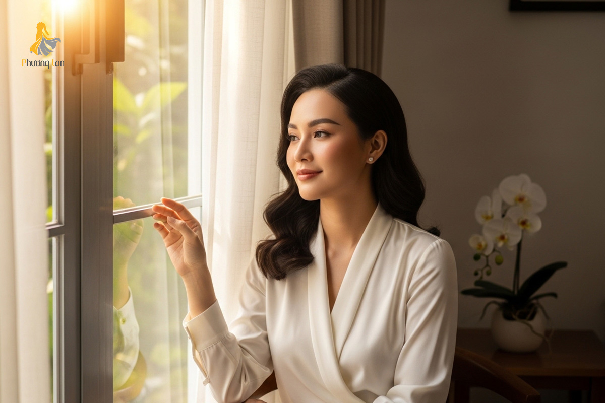Vẻ đẹp thanh lịch của người phụ nữ hiện đại - Áo Dài Phương Lan