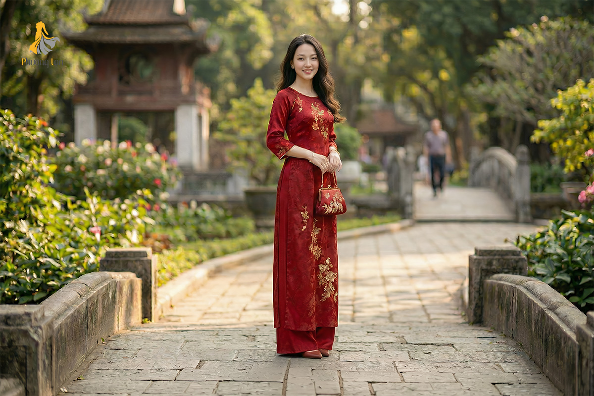 Bí quyết chụp ảnh mặc áo dài đẹp, tự tin - Áo Dài Phương Lan